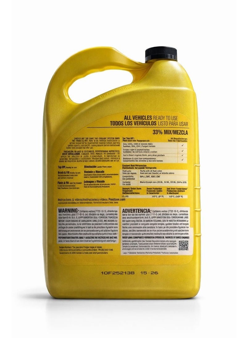 بريستون سائل تبريد ومضاد تجمد بريستون جاهز للاستخدام – 1 جالون (3.78 لتر) - Image 2